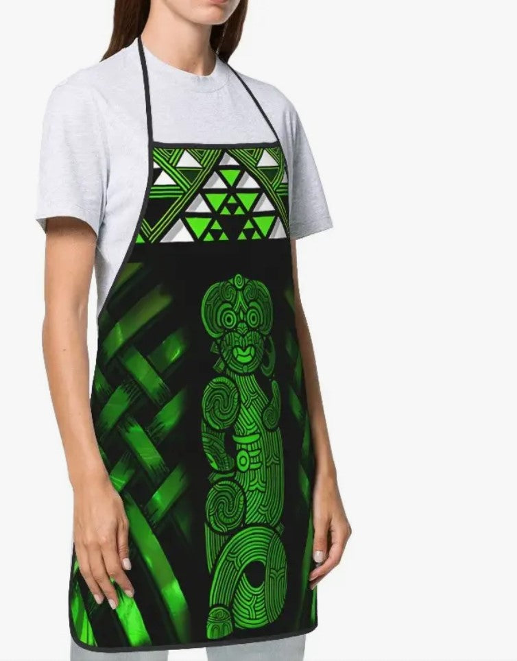 Green Taniwha Apron