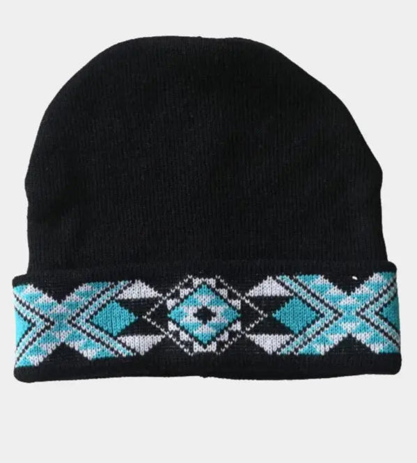 Aqua Blue - Taniko Beanie