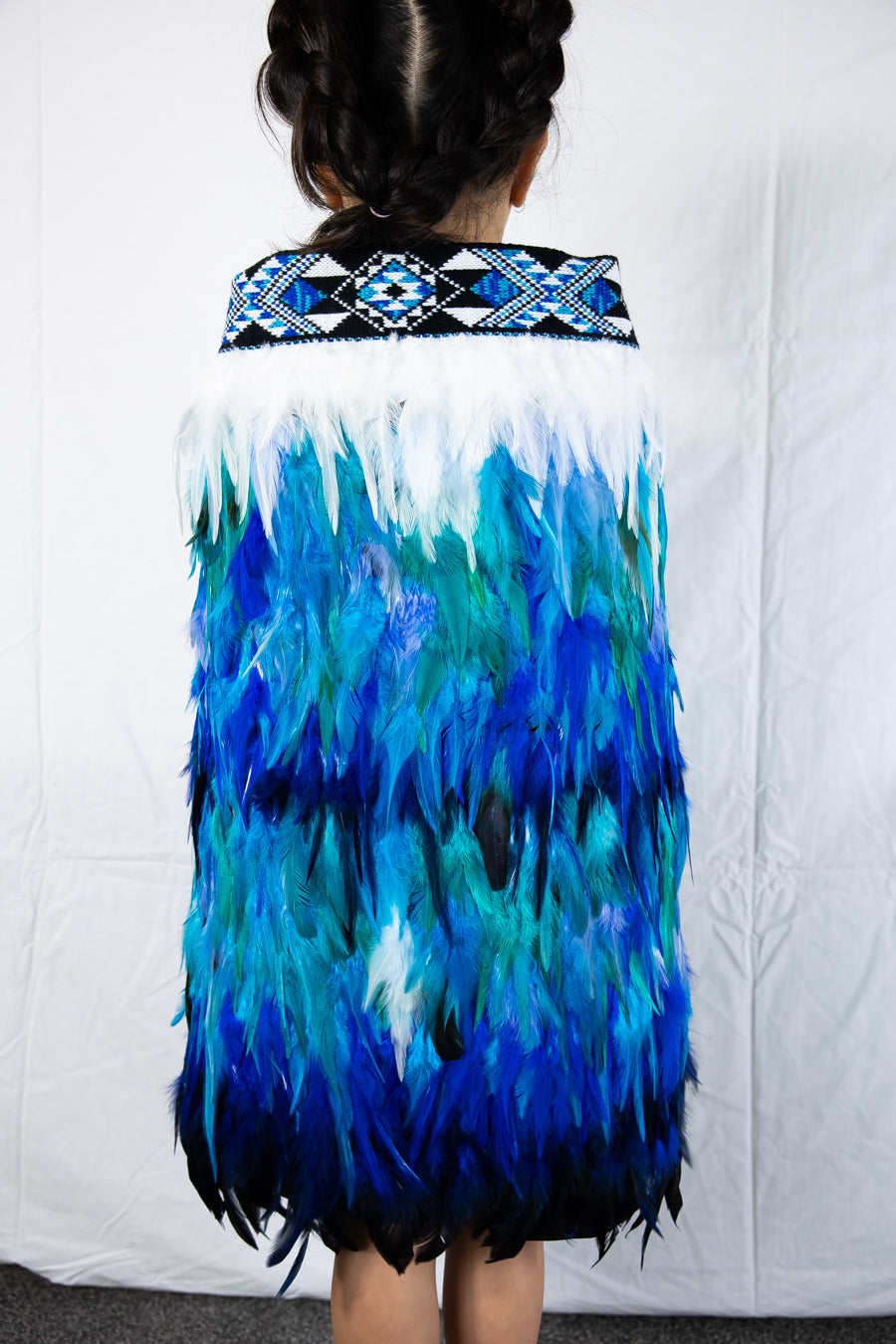 Moana Aqua Blue 2 Childrens Korowai