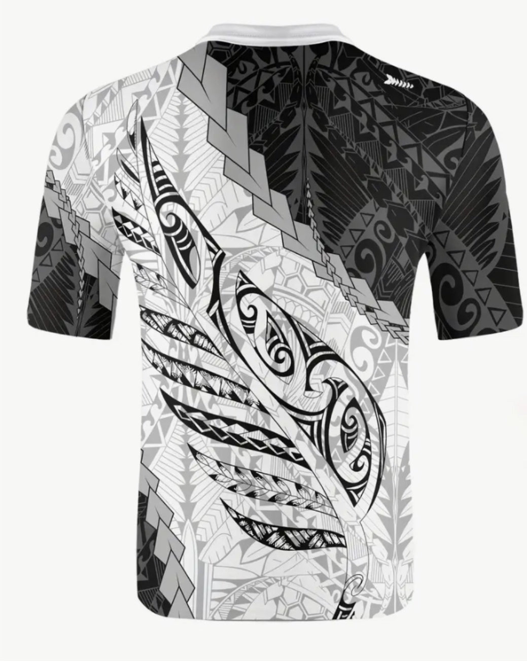 Grey & White T-Shirt