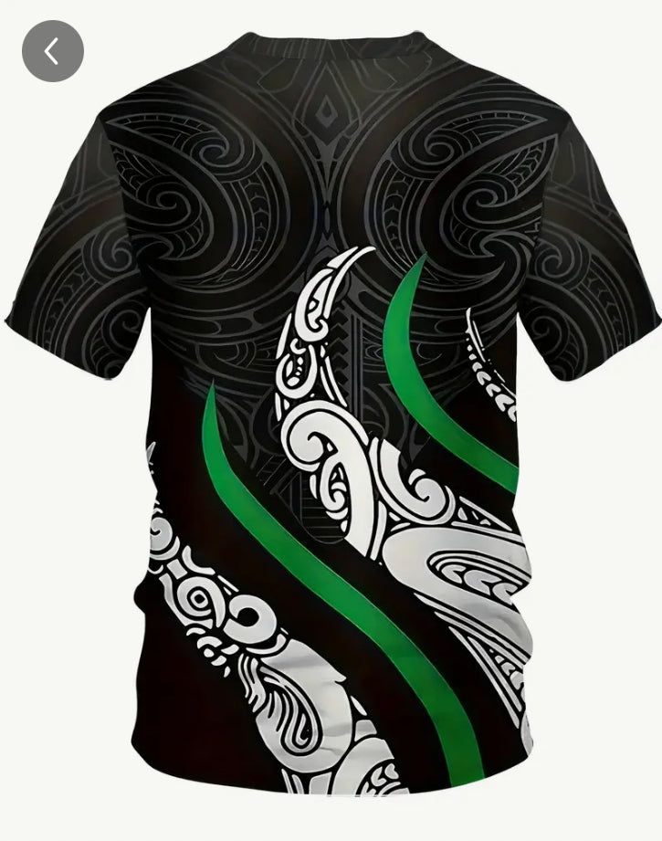 Black & Green T-Shirt