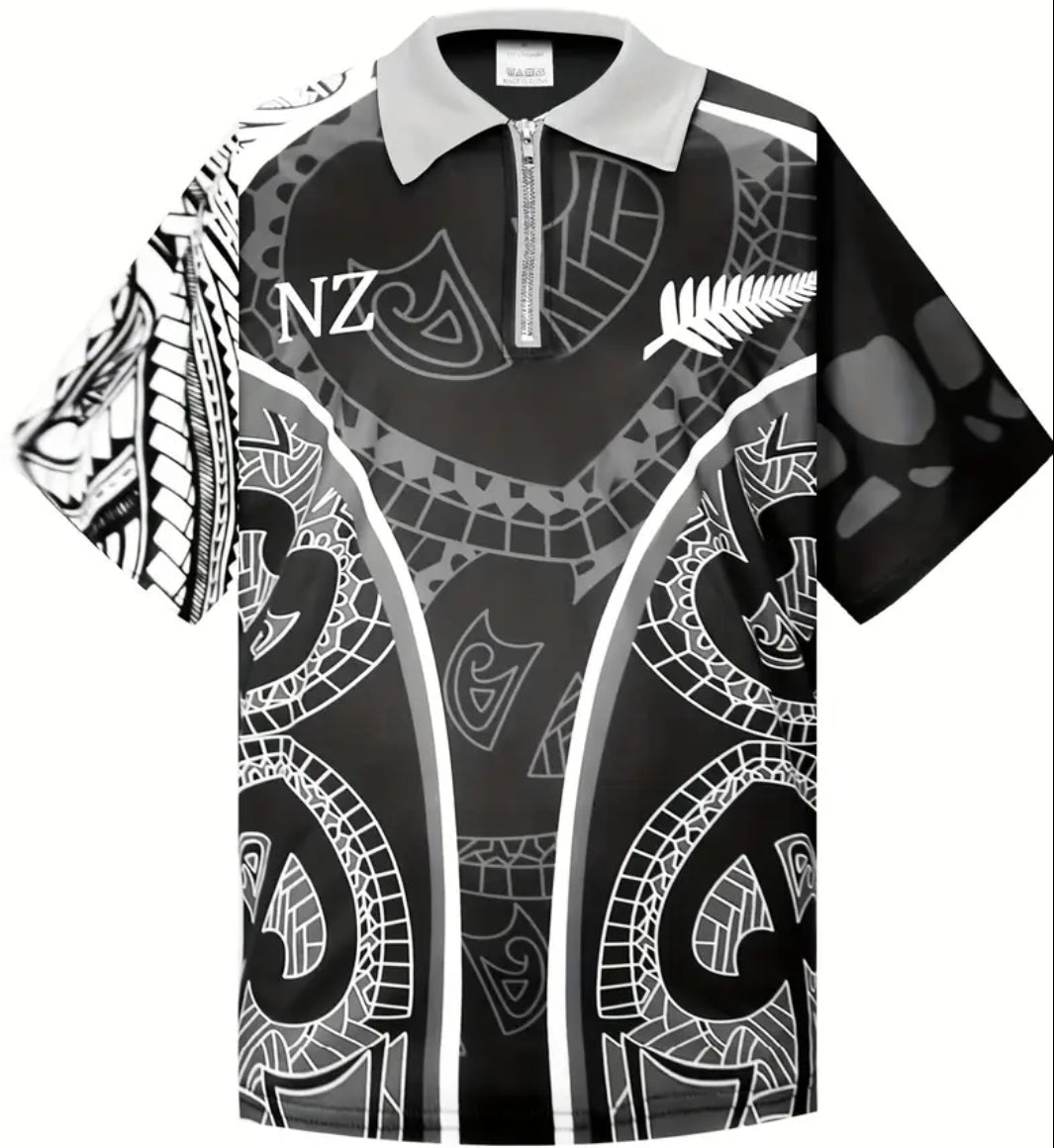 Black & White NZ Polo Shirt