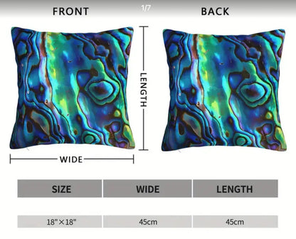 Cushions With Paua Shell Design