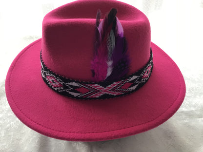 Pink Potae - 4 Taniko Band Colours
