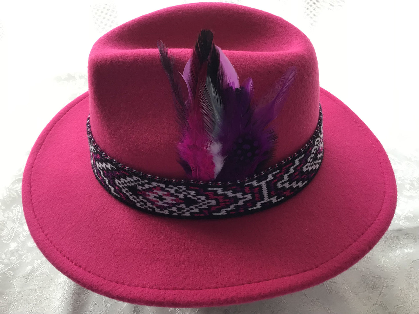 Pink Potae - 4 Taniko Band Colours