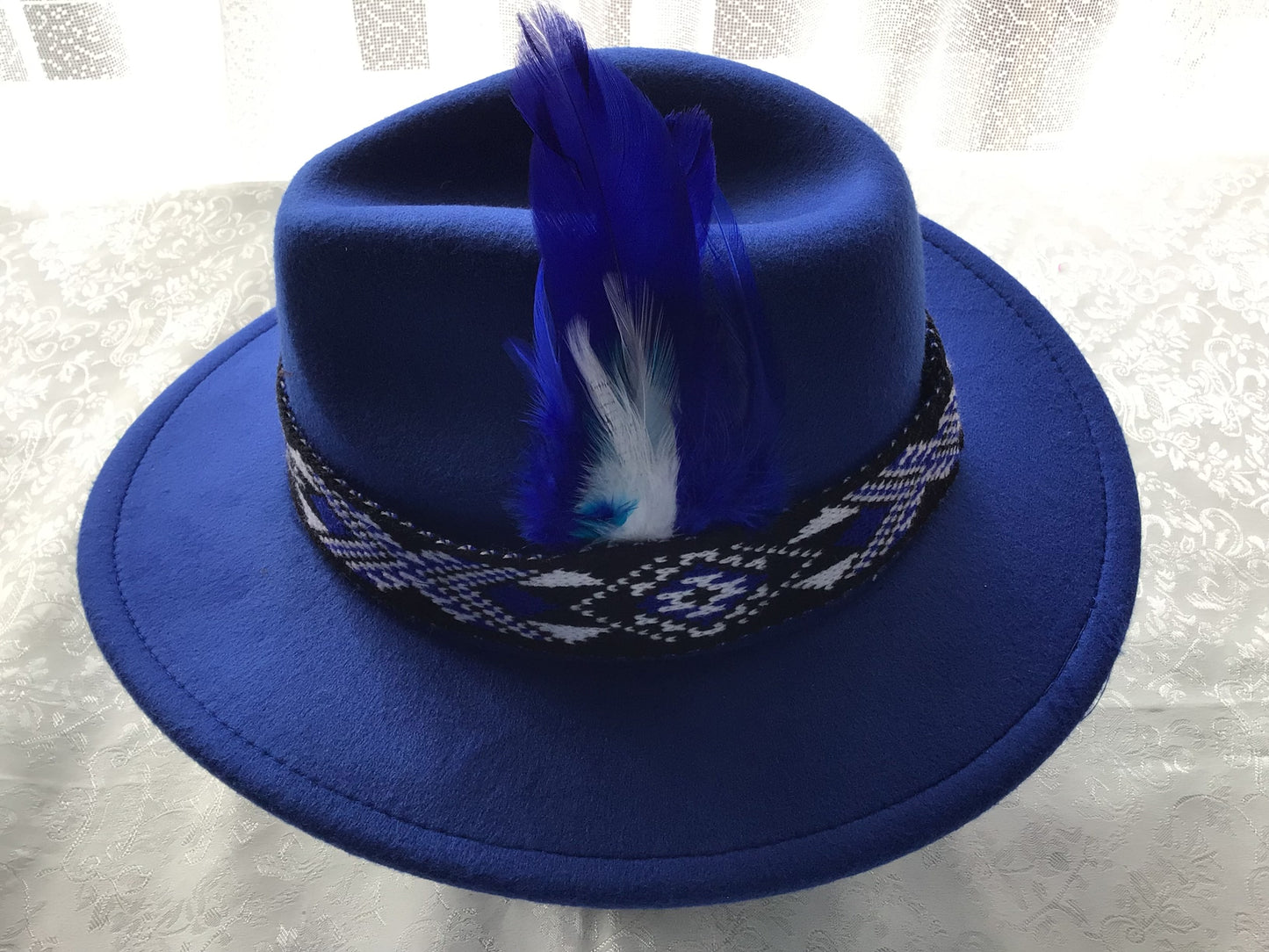 Royal Blue Potae - 2 Taniko Band Colours