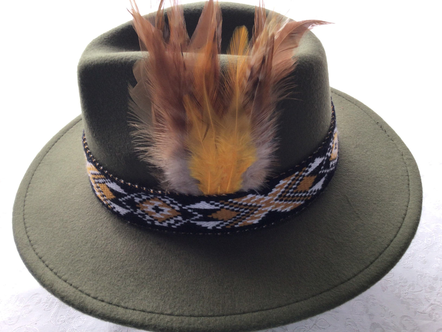 Forest Green Potae - 6 Taniko Band Colours