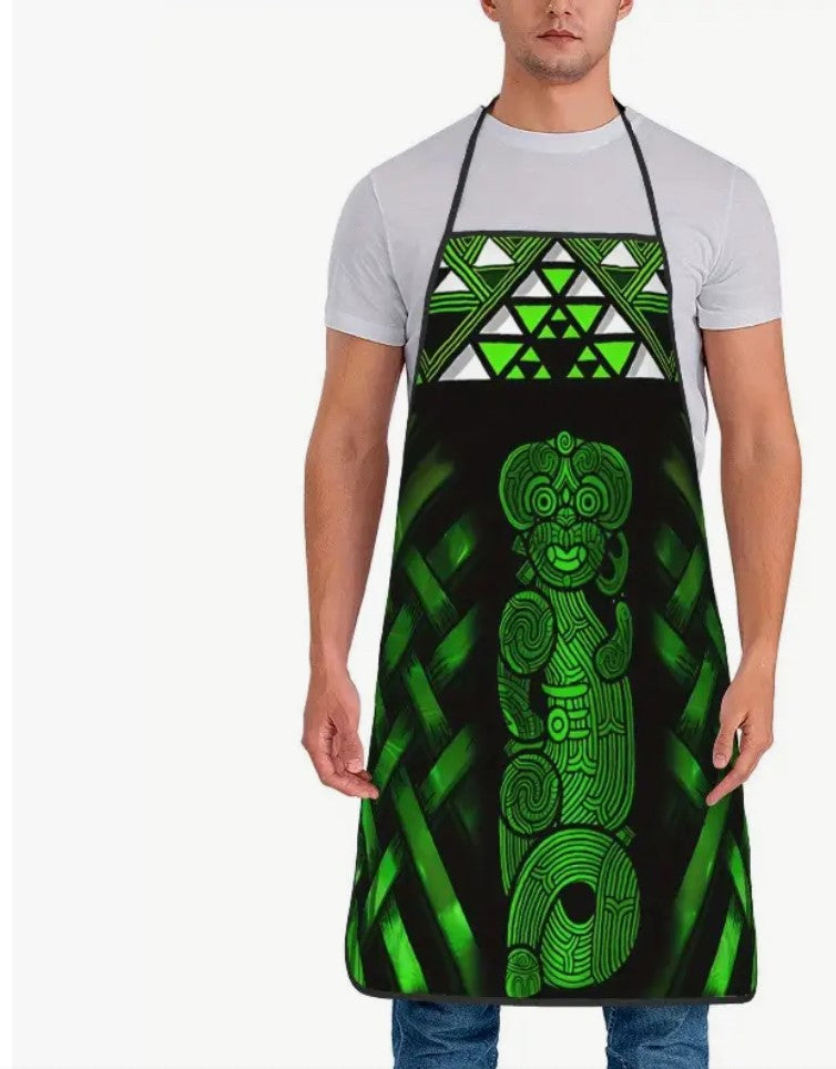 Green Taniwha Apron