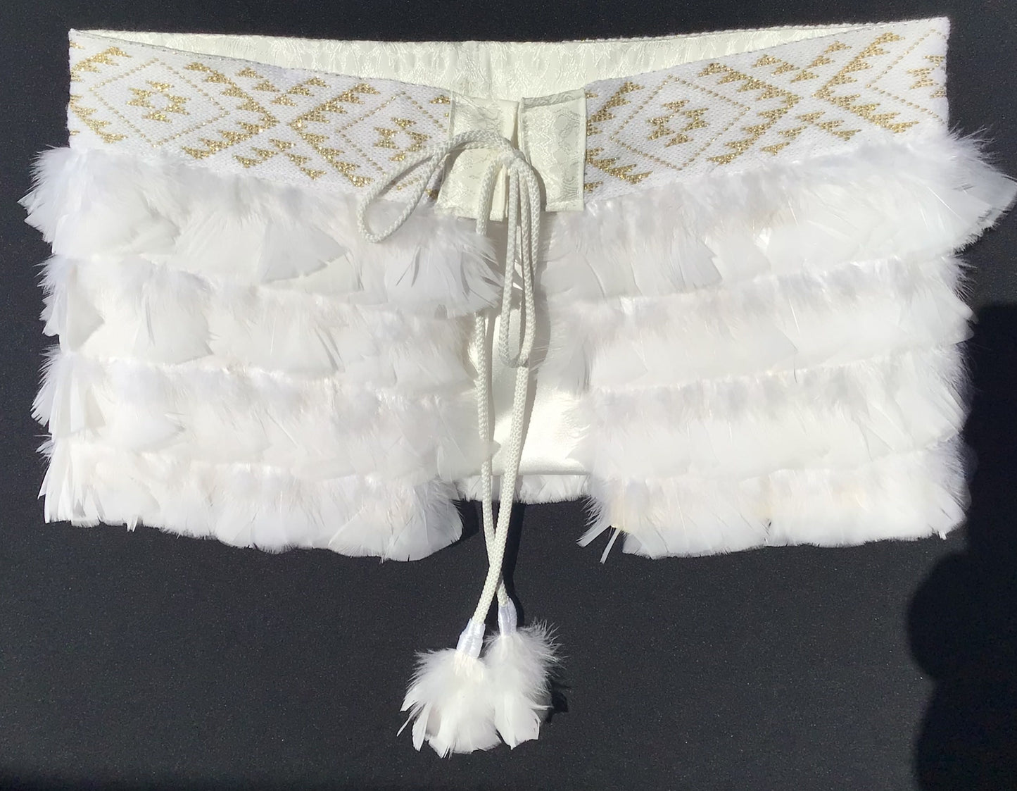 White Bridal Korowai