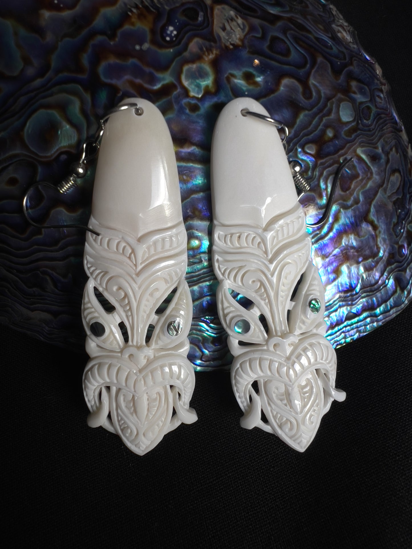 Tiki Bone Earrings