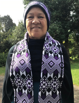 Purple Beanie & Scarf Set