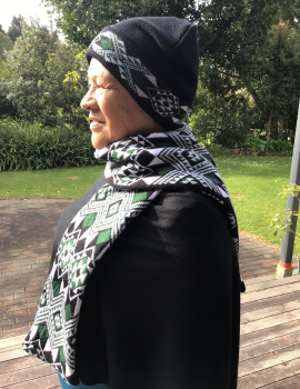 Forest Green Beanie & Scarf Set