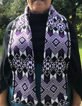 Purple - Taniko Scarf