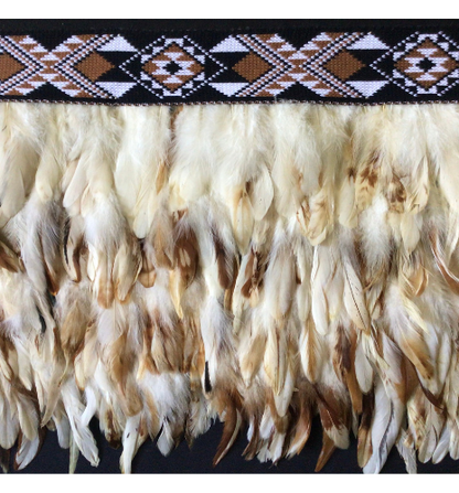 Natural Range - Earthern Heart White - 3 Korowai to Choose From