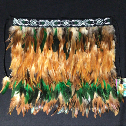 Natural Range - Earthern Heart Green - 3 Korowai to Choose From
