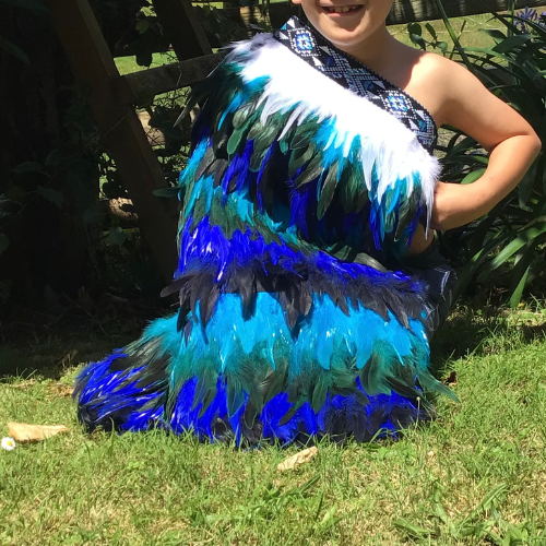 Moana Aqua Range - 4 Korowai to Choose From