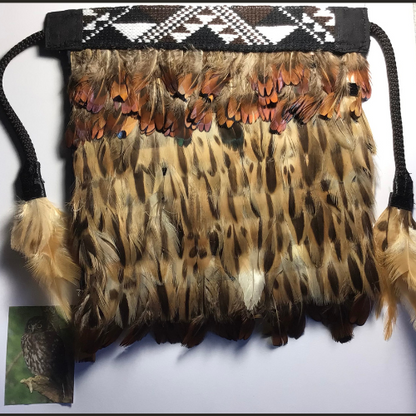Ruru (Native Owl) - Korowai In Frame
