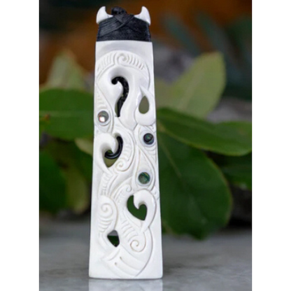Bone Toki With Manaia Design