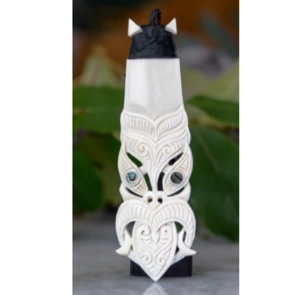 Bone Toki With Tiki Face
