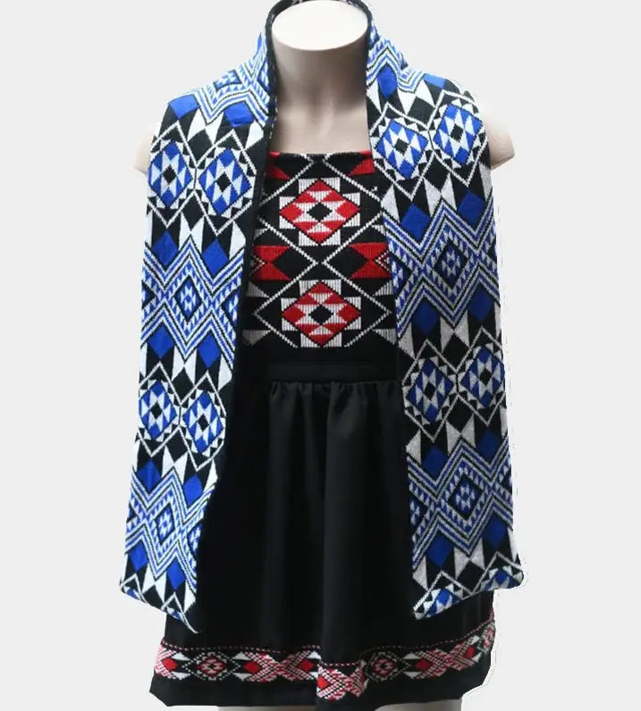 Royal Blue - Taniko Scarf